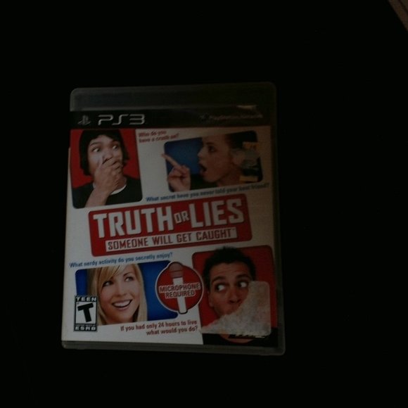 PS3 Nintendo Other - NWOT Truth or Lies for PS3 rated T